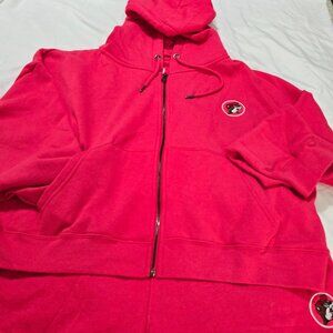 Hoodie with matching shorts